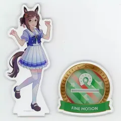 【中古】アクリルスタンド・アクリルパネル ファインモーション 公式アクリルスタンド(制服Ver.) 「ウマ娘 プリティーダービー 4th EVENT SPECIAL DREAMERS!!」