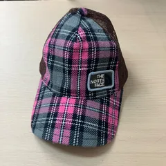 ◼︎ THE NORTH FACE  ザノースフェイス　キャップ 帽子 ユニセックス チェック ピンク