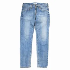 RED CARD レッドカード デニム パンツ テーパード ジーンズ 25周年 Anniversary 25th ボトムス サイズ25 ブルー レディース 【中古】