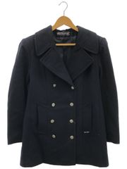 SAINT JAMES ネイビー ダブルブレスト コート サイズ40 SAINT JAMES (セントジェームス) OLD ダブルブレストコート