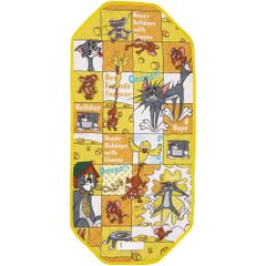 コット シーツ カバー M 60×130cm お昼寝 保育園 幼稚園 子供 キッズ キャラクター 可愛い スケーター BCV2 トム＆ジェリー トムとジェリー 男の子 女の子