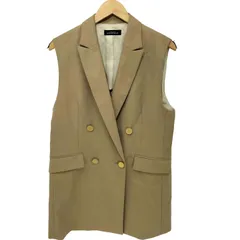 ユナイテッドアローズグリーンレーベルリラクシング UNITED ARROWS green label relaxing 25SS Greed グリード テーラード ジレ ウォッシャブル・防シワ レディース JPN：38 