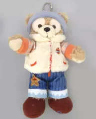 【中古】キーホルダー ダッフィー ぬいぐるみキーホルダー 「ダッフィー＆フレンズ クリスマス2020」 上海ディズニーランド限定