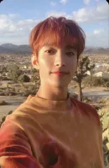 【中古】コレクションカード(男性) SEVENTEEN/DK(ドギョム)/顔正面・裏面オレンジ・緑/CD「7th Mini Album ： Heng：garae (胴上げ)」(SET Ver.)封入特典フォトカード