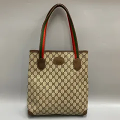 美品 GUCCI オールドグッチ ヴィンテージ GG ロゴ シェリーライン