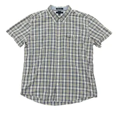 Tommy Hilfiger(トミーヒルフィガー) ポプリン シャツ チェック柄 オーバーサイズ