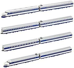 【中古】(非常に良い)マイクロエース Nゲージ 国鉄 新幹線0系 0/1000番台 お召列車 (青帯入) 8両セット A9660 鉄道模型 電車
