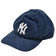 KITH×New Era　キス×ニューエラ　47 for the New York Yankees Cupro Linen Franchise LS　ニューヨークヤンキースキャップ　25-095-060-0026-2-0　8054000210602