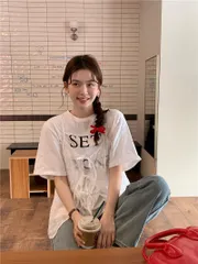 🌼今っぽレイヤードが完成♡Tシャツ×キャミで抜け感カジュアルコーデ✨2025INS春夏新作「2025年INS 春夏新作　おしゃれ　カジュアル系 トップス Tシャツ/キャミソール」