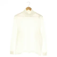 キャプテン サンシャイン KAPTAIN SUNSHINE Suvin Supima Tube L/S High Neck Tee カットソー ハイネック 長袖 コットン 36 白 ホワイト /MF ■OSのサムネイル