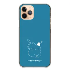 iPhone14 ケース カバー アイフォン14 スマホケース ハードケース 落書き 猫 ねこ ネコ ジト目 シンプル イラスト おしゃれ 大人 カラー07