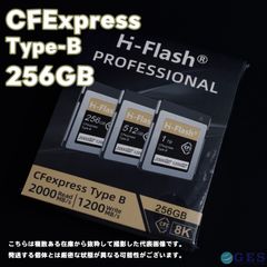 【未使用/未開封】H-Flash CFExpress Type B 256GB メモリーカード R2000MB/s W1200MB/s 8K CF Expressカード