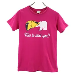 ノースフェイス NTW3473X アウトドア ロゴ 半袖 Tシャツ M ピンク系 THE NORTH FACE レディース 【中古】  【230607】 メール便可