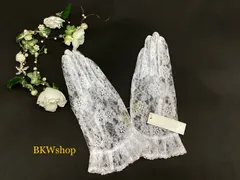 新品未使用　ウエディンググローブ　ホワイト　ショート　パーティー