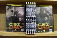 DVD CSI:マイアミ シーズン10 (ザ・ファイナル) 全7巻 ※ケース無し発送