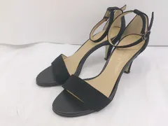 ◇ Odette e Odile UNITED ARROWS オープントゥ ヒールセパレートサンダル サイズ23 ブラック レディース P  【中古】 【1209050007222】
