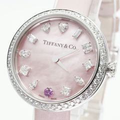 ティファニー TIFFANY&Co. エタニティ 時計 腕時計 ピンク 腕時計　ピンクシェル　ホワイトゴールド　ダイヤモンド