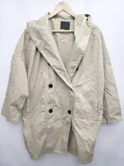 ◇ KBF ケービーエフ 薄手 フーディ シンプル ゆったり 長袖 ジャケット サイズF ベージュ系 レディース P  【1402270006727】のサムネイル
