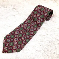 バーバリーズ　ロンドン　ネクタイ　美品　ノバチェック　総柄　フォーマル