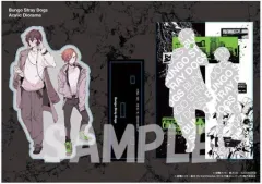 【中古】アクリルスタンド・アクリルパネル 太宰治＆中原中也 アクリルジオラマ 「文豪ストレイドッグス」