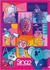 【中古】クリアファイル 2.集合 A4クリアファイル 「SING/シング：ネクストステージ」