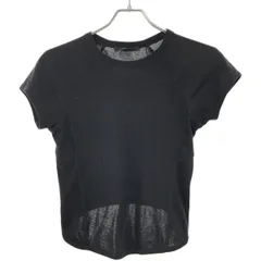 HELMUT LANG ヘルムート ラング コットンモダール Tシャツ  ブラック Sのサムネイル