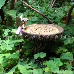 ガーデンオブジェ バードフィーダー 餌箱 妖精 バードウオッチング飾 置物 庭 ガーデンオーナメント かわいい ガーデニング 雑貨 ガーデン雑貨 ガーデンインテリア ガーデン インテリア 庭の装飾 お洒落 おしゃれ 8-14