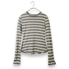 TOMMY JEANS/トミー ジーンズ 長袖Ｔシャツ/カットソー ボーダー柄 コットン（綿）：100% 表記サイズ：XS レディース オールシーズン【古着】【used】【中古】【送料無料】FA0187/71025