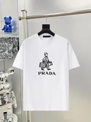 【今日特価】Prada 2025SS Premium Printed T-Shirt