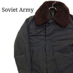 【着回し抜群】Soviet Army 旧ソ連軍 タンカースジャケット ライナー付