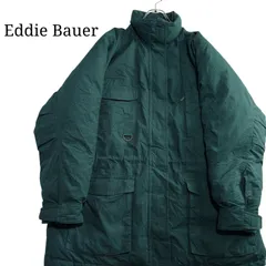 【90s】Eddie Bauer エディーバウアー グースダウンジャケット 緑