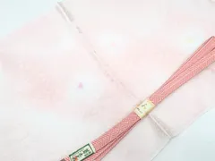 【一輝堂】リサイクル着物 和装小物 帯揚げ帯締めセット 帯揚 帯締 草木染め 三代藤三郎組 平組 25w06-8186