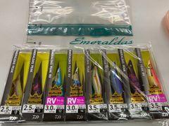 【ダイワ エメラルダス 超お買い得エギセット EMERALDASジッパー・メジャー目盛のイカ袋付き】エメラルダス ピーク 8個セット　ダイワ　エギ　エギング　山田ヒロヒト　ヤマラッピ　イカ　アオリイカ ①（12）