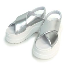 【新品】コンバース CONVERSE サンダル 厚底 レディース チューイー PC シルバー CHEWY PC