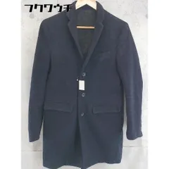 ■ STUDIOUS ステュディオス ウール チェスター コート サイズ1 ネイビー レディース 【中古】 【1103050002624】のサムネイル