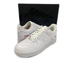 SUPREME×NIKE CU9225-100 AIR FORCE 1 LOW SP エアフォース シューズ ホワイト サイズUS9.5=27.5cm 正規品 / 28963