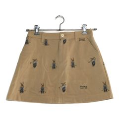 中古 レディース パーリーゲイツ PEARLY GATES スカート 0(S) ベージュ ラビット ヘリンボーン