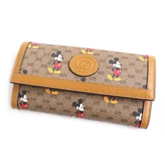 新品未使用 GUCCI グッチ Disney ディズニー ミッキー 二つ折り財布