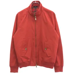 BARACUTA  バラクータ G9 ジップアップハリントンジャケット 132MBRCPS0001 レッド 36のサムネイル