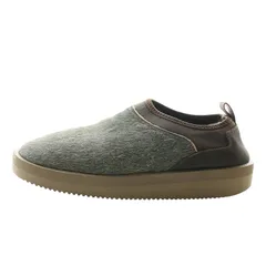 スイコック suicoke サボ スリッポン シューズ ラウンドトゥ ハラコ スエード 24.0cm 茶 ブラウン カーキ /AQ ■OSのサムネイル