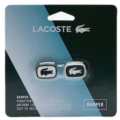 [2個1セット]テクニファイバー(Tecnifibre) Lacoste×Tecnifibre ストリングバイブレーションダンプナー 振動止め ツートン 53LACANT21-000 ホワイト【メール便発送】(140059994)