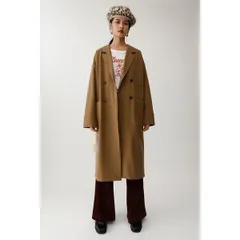 【moussy】FALL COLOR LONG COAT ﾄﾚﾝﾁｺｰﾄ/ﾌﾞﾗｳﾝ/M,L (定価¥11,880)新品タグ付