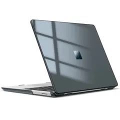 【特価セール】Fintie for Microsoft Surface Laptop Go 3 / 2 /1 (2023/2022/2020) ケース 保護ケース 12.4インチ PC 薄型 軽量 耐衝撃性 傷防止 排熱口設計 透明 おしゃれ (モデル番号20