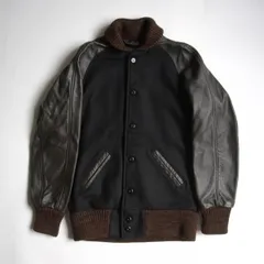 9090 スタジャン ブラック　定価17000円 スタジャン ブラック 茶色|スタジャン専門通販 Stajans