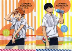 【中古】クリアファイル 日向翔陽/影山飛雄 A4クリアファイル2枚セット 「ハイキュー!!」