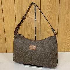 BALLY ショルダーバッグ ベージュ スエード ロゴプレート - メルカリ