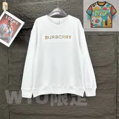 BURBERRY パッチロゴ クルーネックスウェット [本日特価|新品未使用品]-WT0輸入-EH71