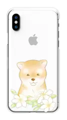Xperia 8 SOV42 ケース カバー エクスペリア8 スマホケース ハードケース 犬 猫 スケッチ アート 花 ナチュラル トイプードル チワワ パグ 豆柴犬 スコ 三毛猫 カラー09