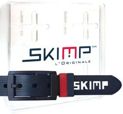 SKIMP シリコンラバーベルト メンズ レディース ゴム ゴルフ スノボ 防水  長さ約135cm 幅約3.4cm スキンプ【紺 ダークブルー】