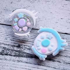 キラキラおめめのスマホグリップ